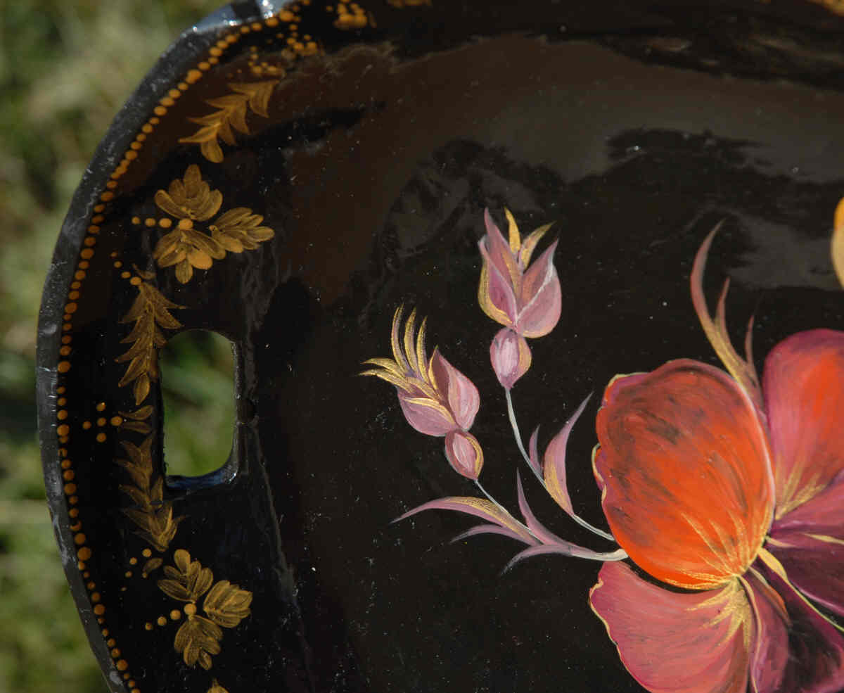  Plateaux de bois peints - Ludmilla Ungern