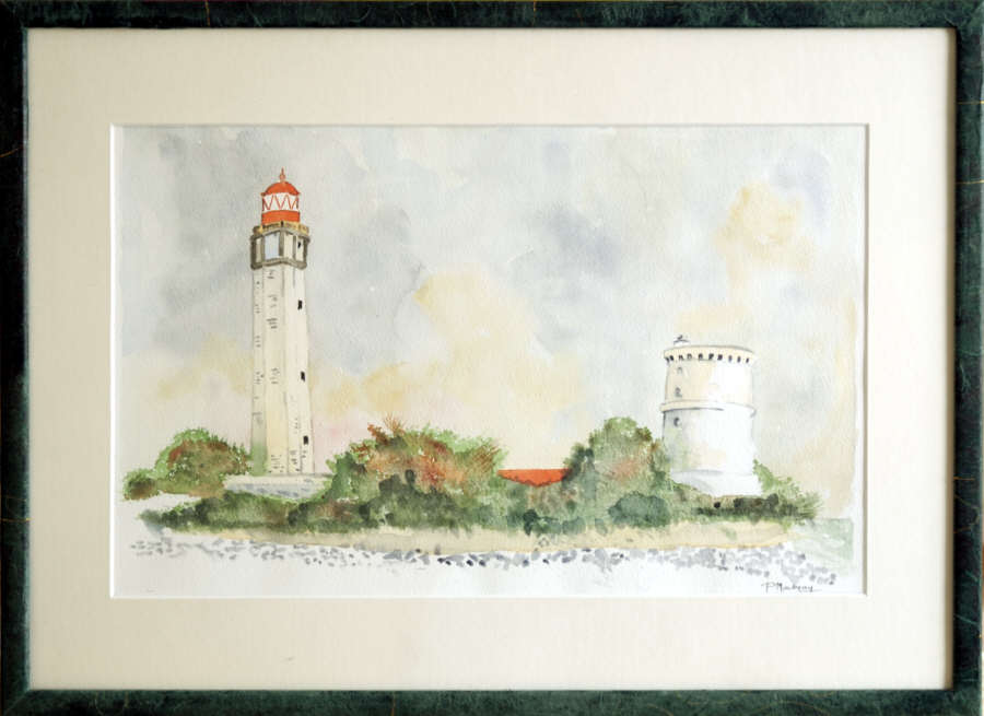 Pierre Maubeau - Aquarelle