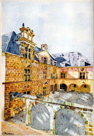 Pierre Maubeau :  Aкварель