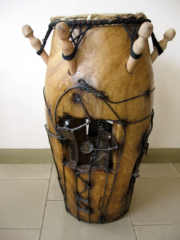 Joseph Kola - Sculpture on wood and iron