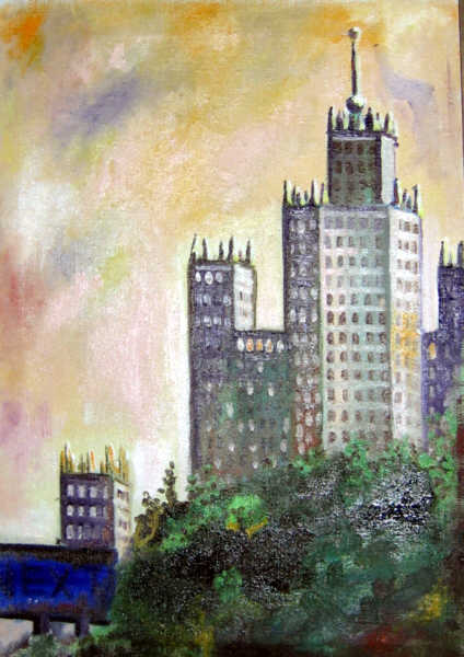 Oil painting - Moscow  