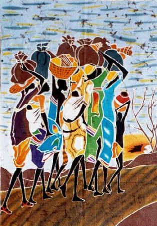 Rémy Amoussou - batik