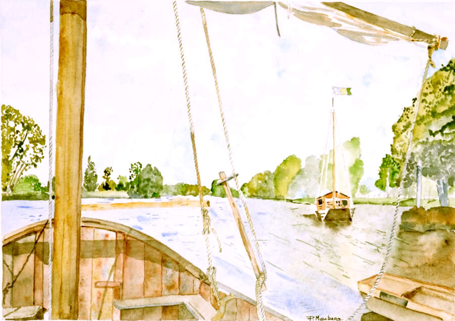 Maubeau : Sur la Loire