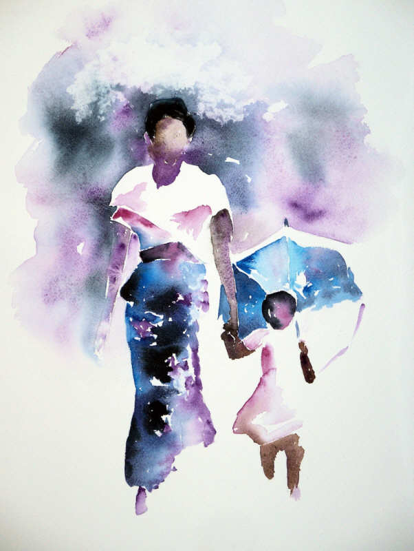 Guillaume : Sous la pluie