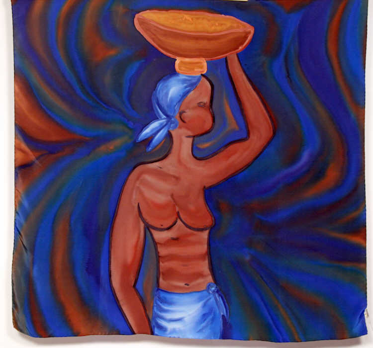 Brigitte Douroux - Peinture sur soie