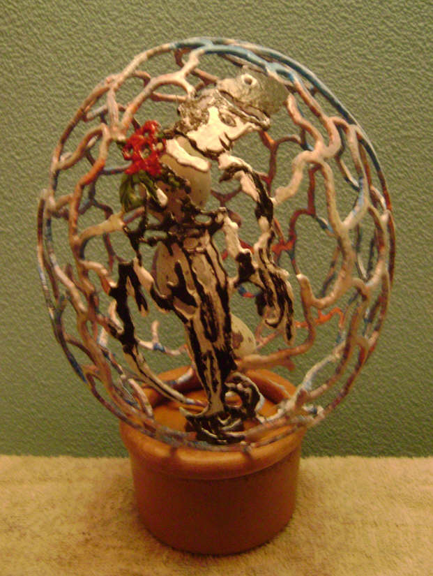 Oeuf sculpté - Sandrine