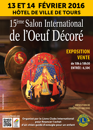 14e Salon International des Oeufs Décorés de Tours