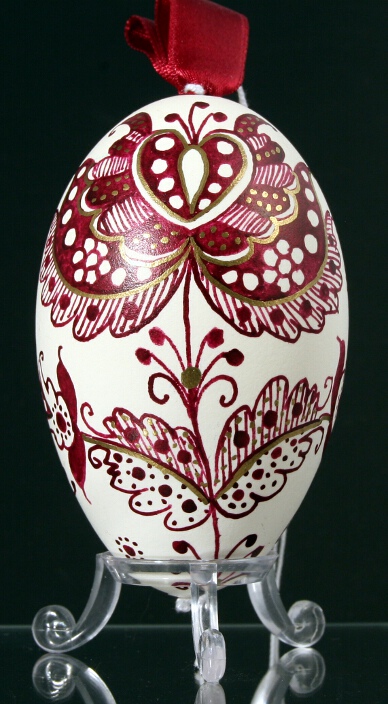 Goose egg - Painted egg - Marietta - Hungary