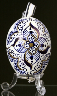Goose egg - Painted egg - Marietta - Hungary