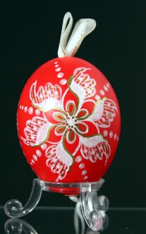 Duck egg, painted, Hungary