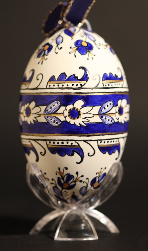 Oeuf d'oie peint, Hongrie