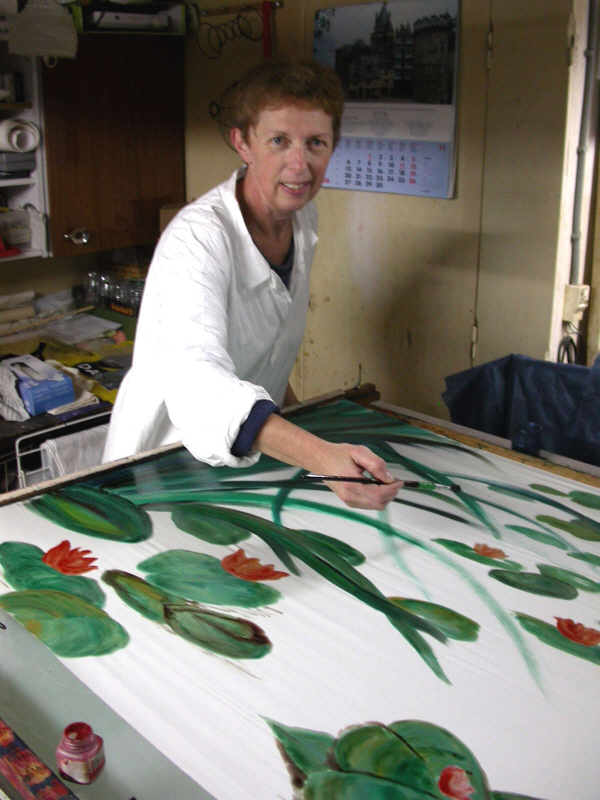 Brigitte Douroux - peinture sur soie