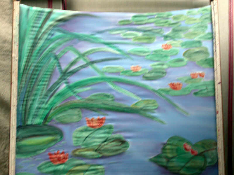 Brigitte Douroux - peinture sur soie
