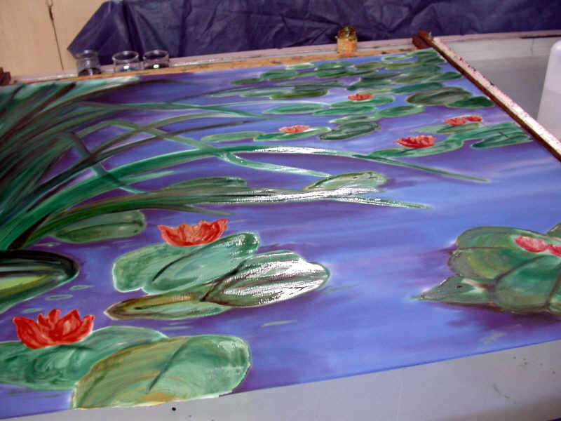 Brigitte Douroux - peinture sur soie