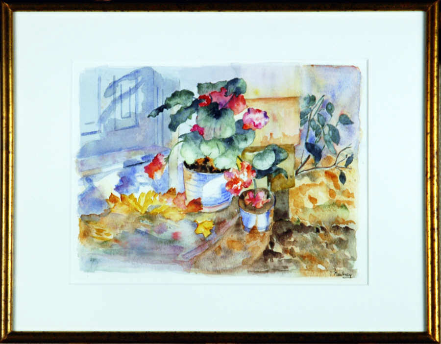 Pierre Maubeau - Aquarelle