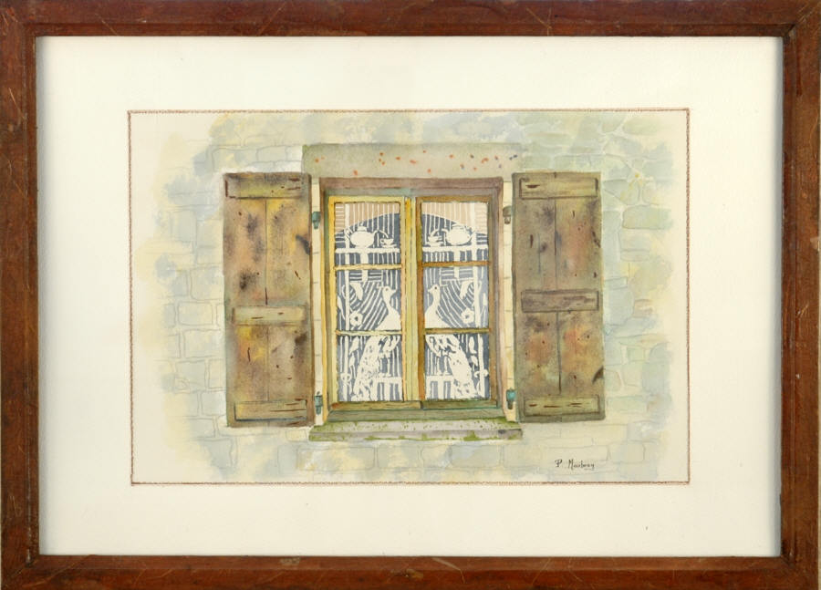  Pierre Maubeau - Watercolor