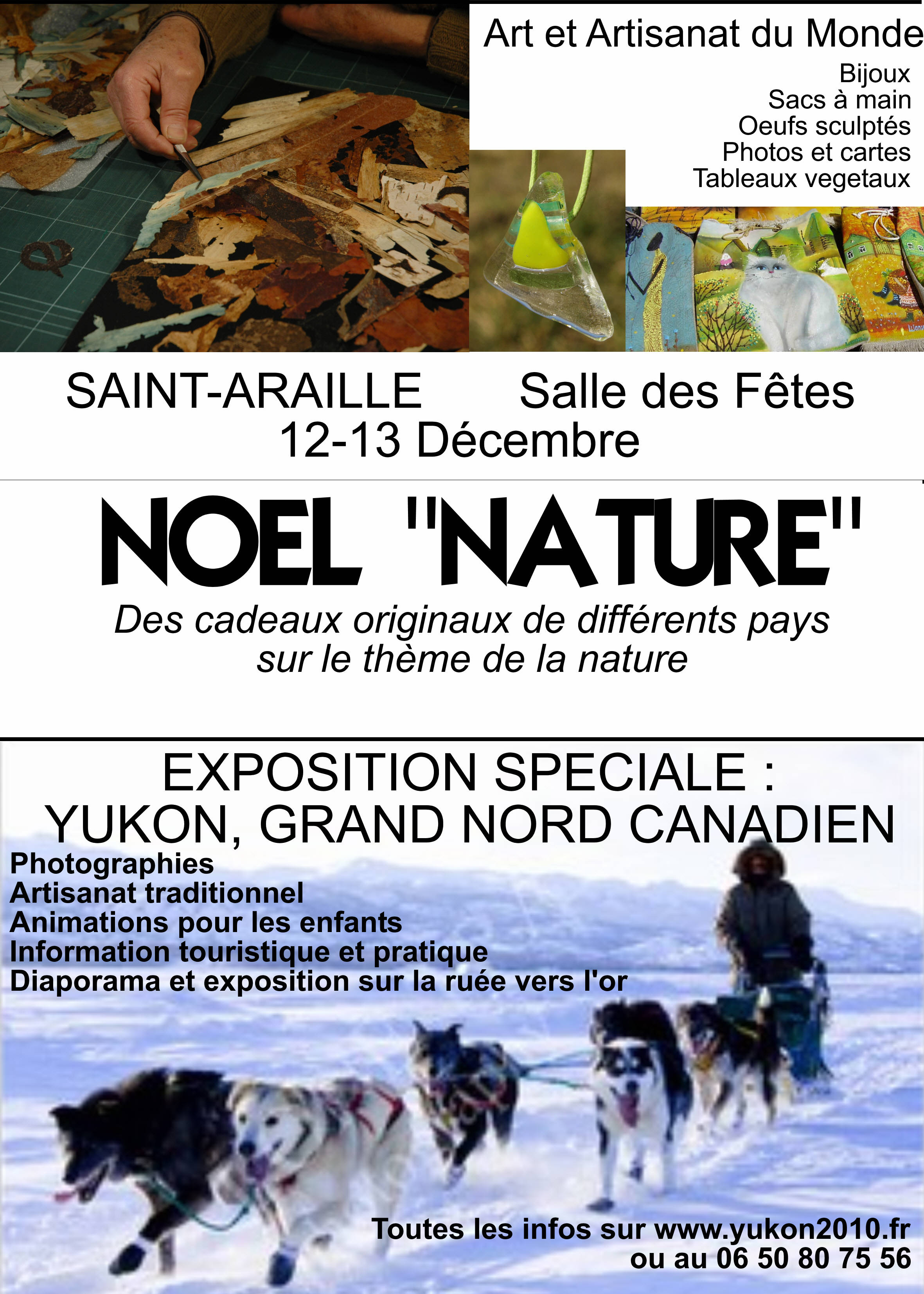 March� de No�l Nature - exposition sur le Yukon