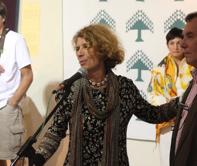 Exposition de feutre de Louise Hardy, au Centre Européen du Patchwork