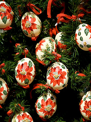 Oeufs de Noël à Salszbourg