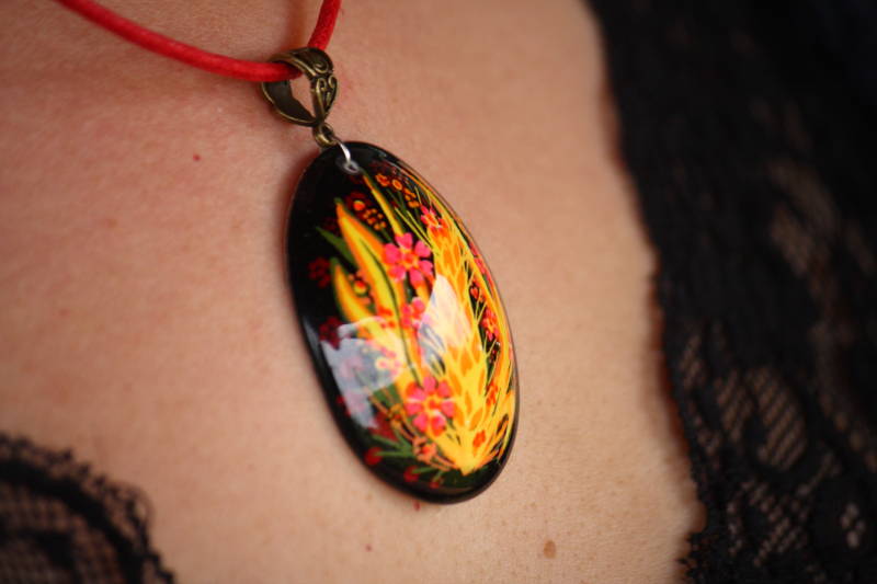 Pendentifs en coquille d'oeuf : Kateryna (Ukraine)