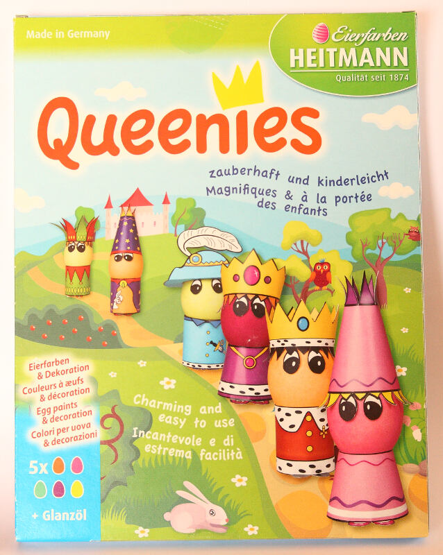 Queenies - teintures et personnages 