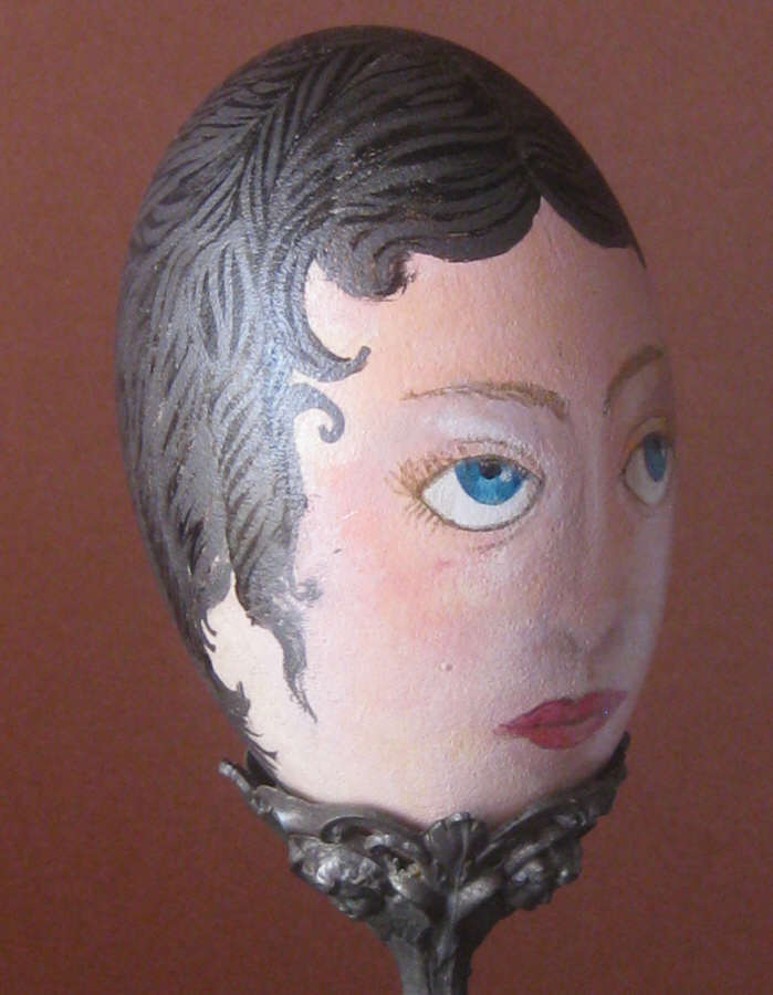 Joël V. - Peintre sur oeufs