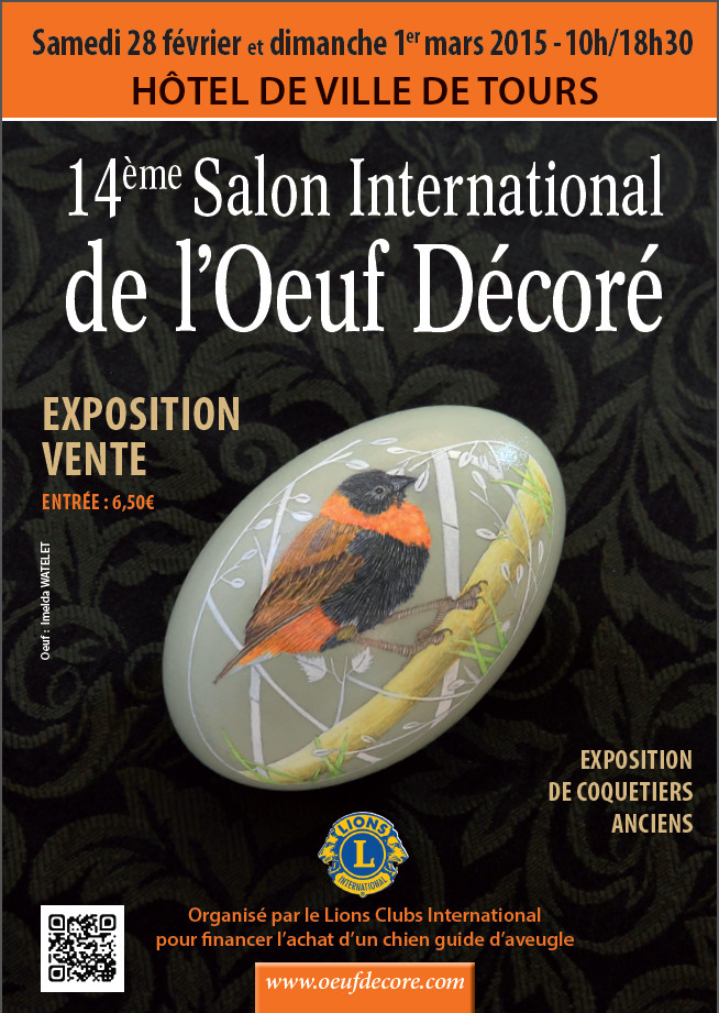 14e Salon International des Oeufs Décorés de Tours