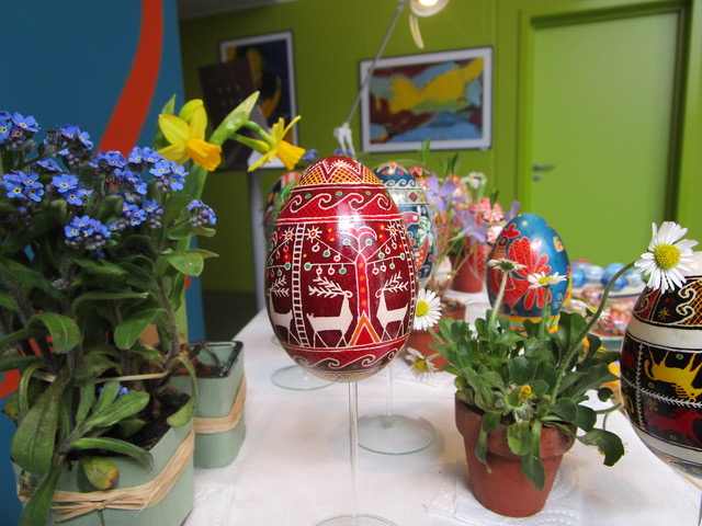 Stage de pysanky à la médiathèque de Marlenheim (67520)
