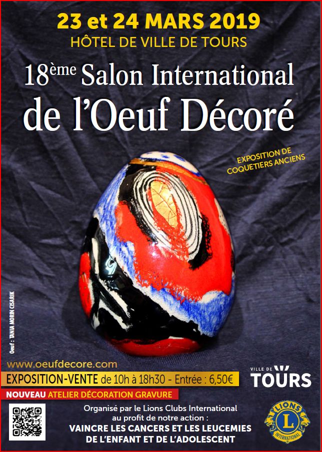 18e Salon International des Oeufs Décorés de Tours