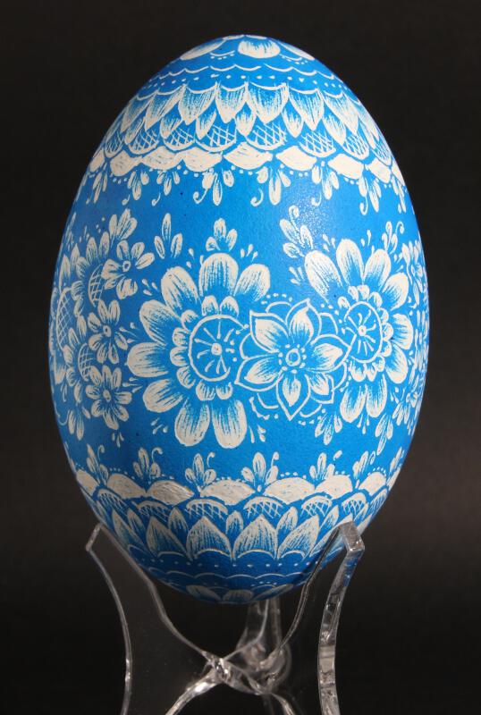 Scratched egg shell (Kraszanki) : Anna, Poland