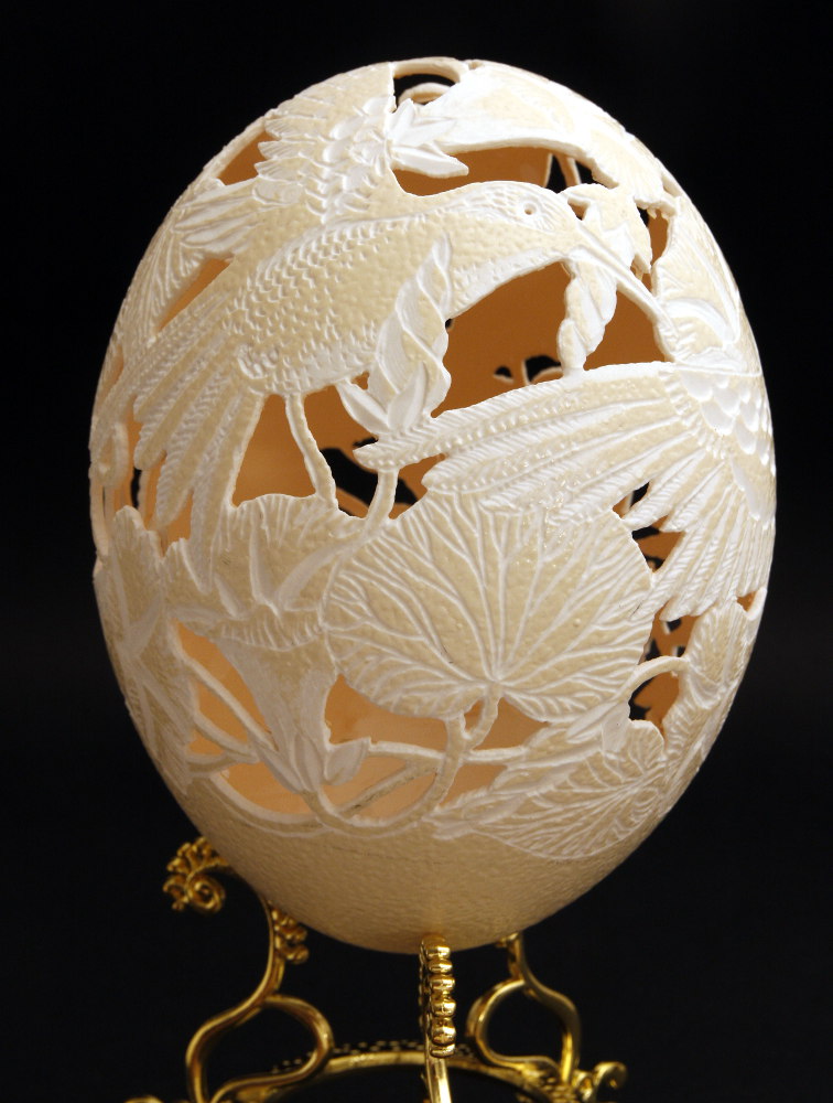  Oeuf décoré par Joël ( France) 