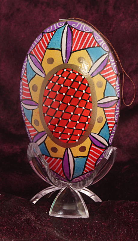 Oeuf décoré : Pologne