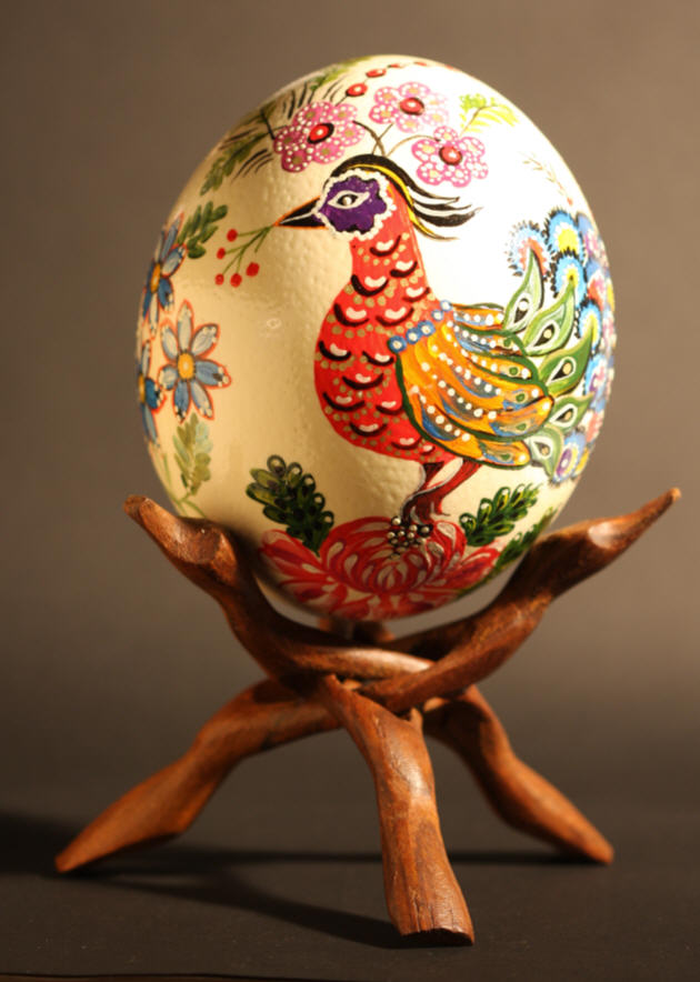 Easter eggs - egg display stand 
