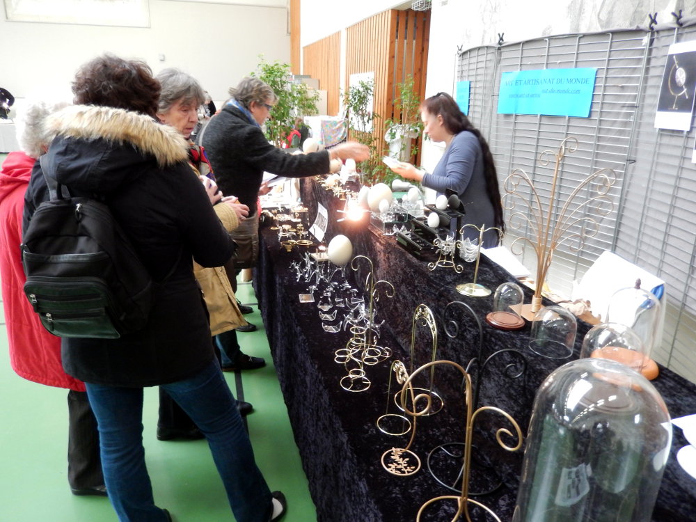 Stand de supports au salon de Compiègne