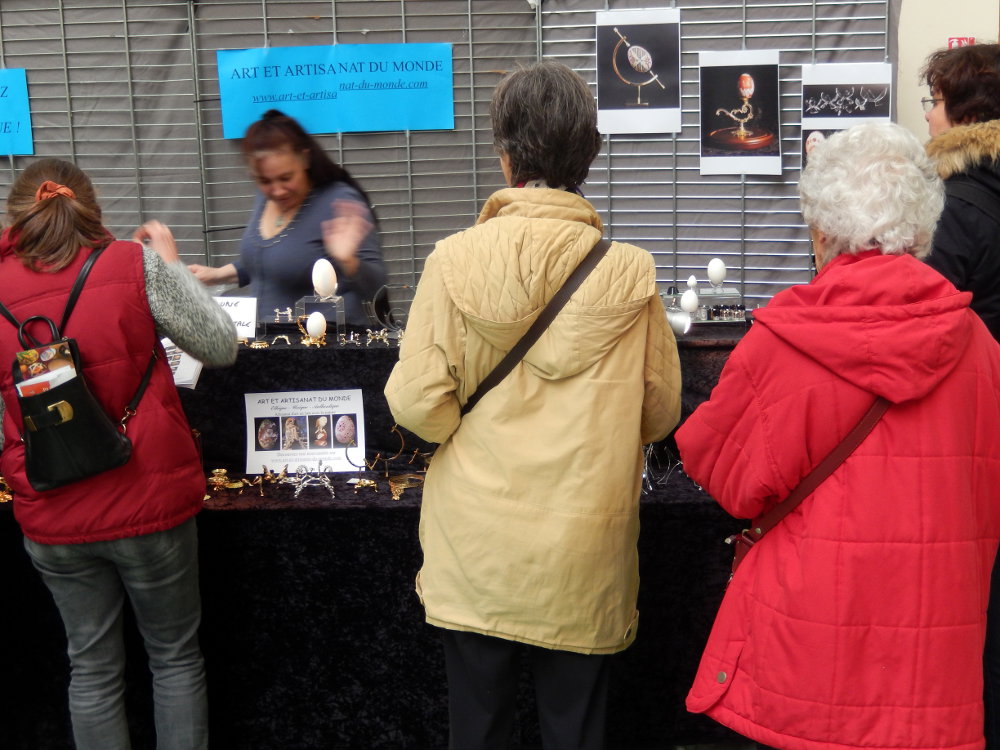 Stand de supports au salon de Compiègne