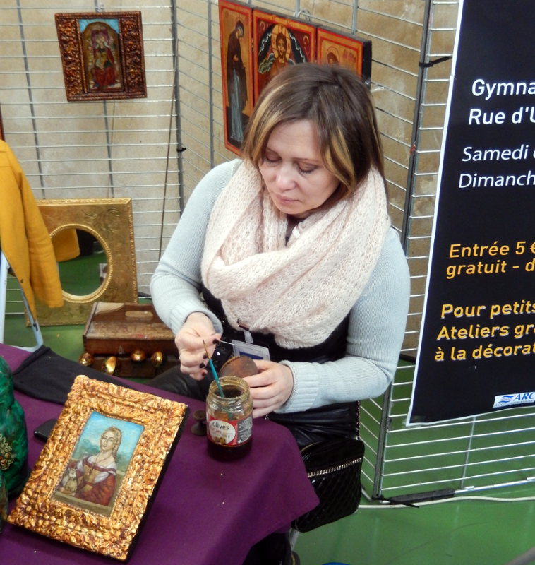 Stand de supports au salon de Compiègne