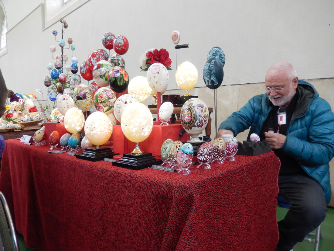 Stand de supports au salon de Compiègne